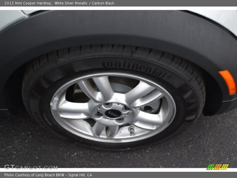 White Silver Metallic / Carbon Black 2013 Mini Cooper Hardtop