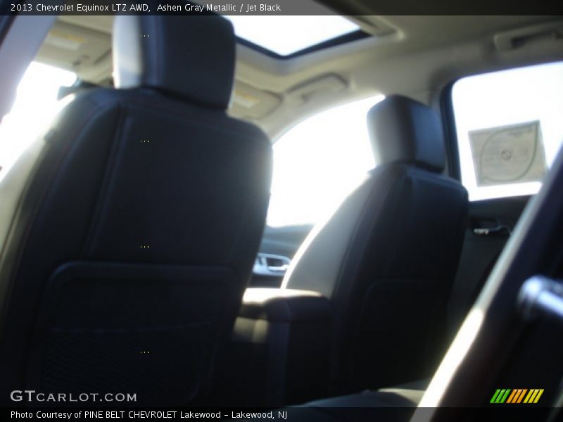 Ashen Gray Metallic / Jet Black 2013 Chevrolet Equinox LTZ AWD