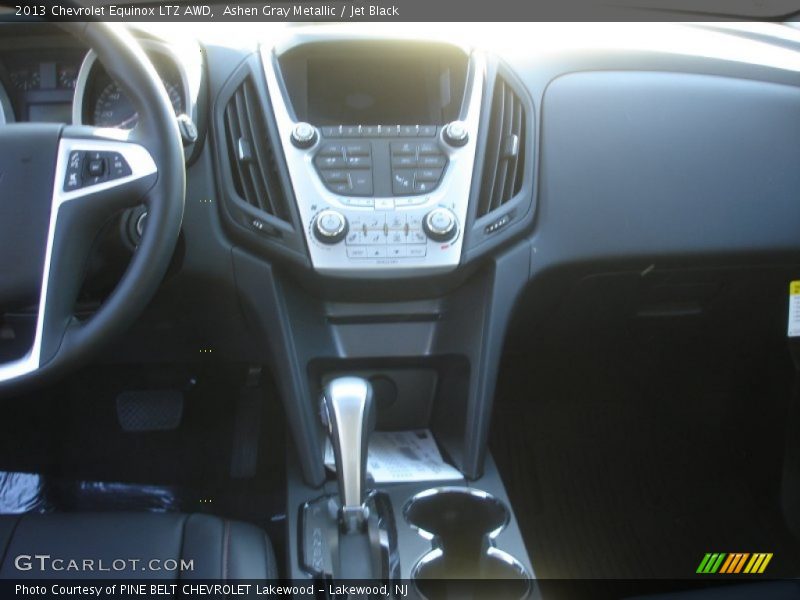 Ashen Gray Metallic / Jet Black 2013 Chevrolet Equinox LTZ AWD