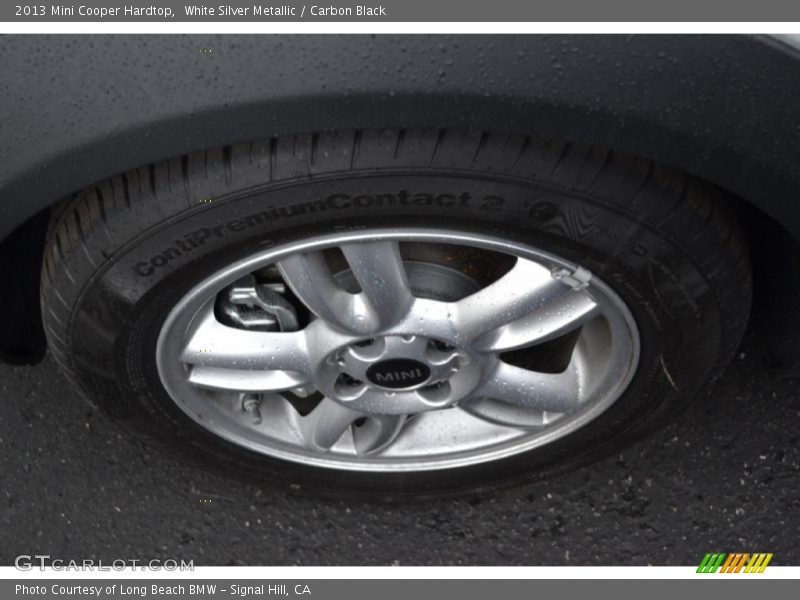 White Silver Metallic / Carbon Black 2013 Mini Cooper Hardtop