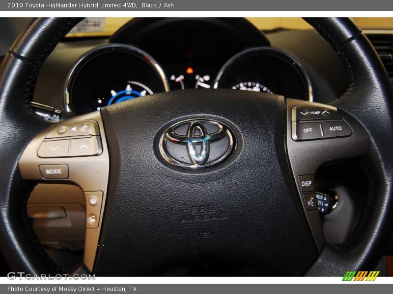 Black / Ash 2010 Toyota Highlander Hybrid Limited 4WD