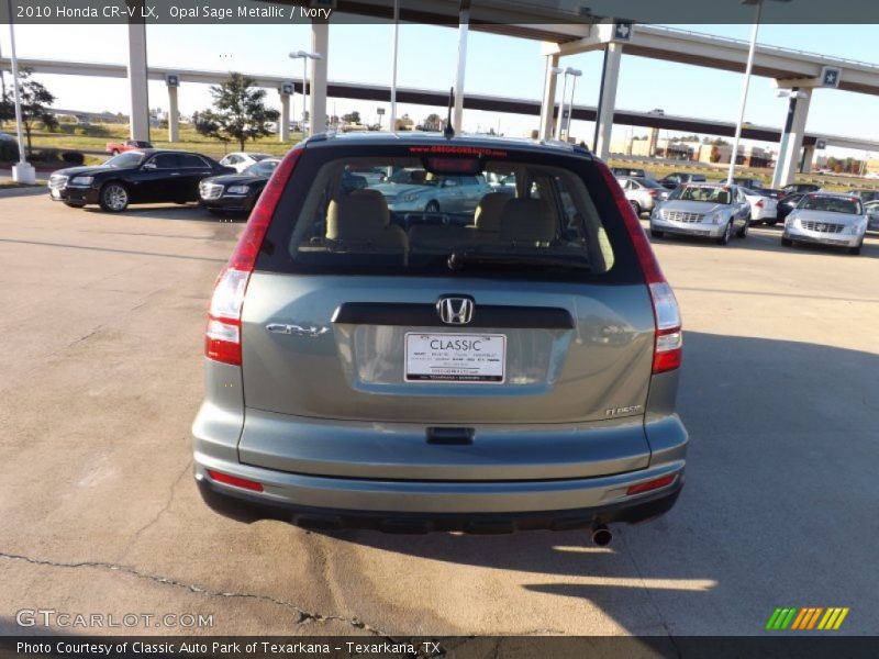 Opal Sage Metallic / Ivory 2010 Honda CR-V LX