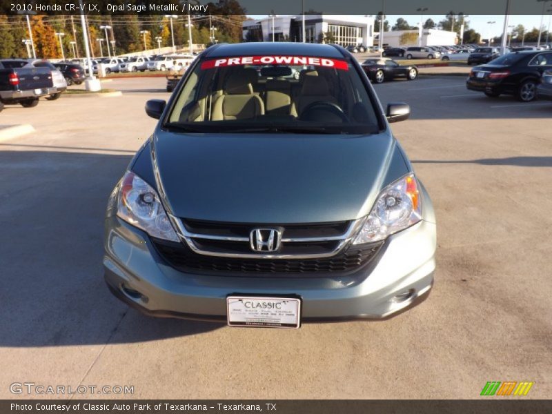 Opal Sage Metallic / Ivory 2010 Honda CR-V LX