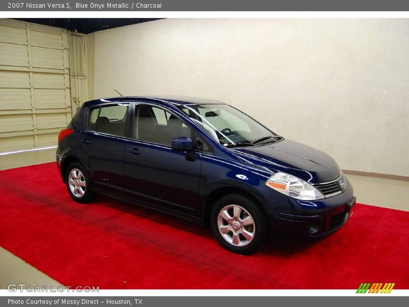 Blue Onyx Metallic / Charcoal 2007 Nissan Versa S