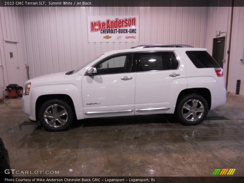 Summit White / Jet Black 2013 GMC Terrain SLT