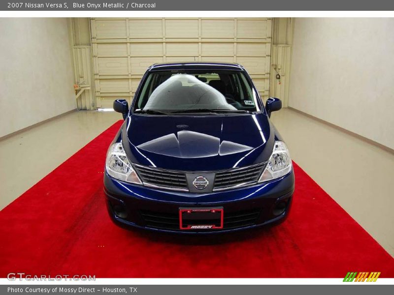 Blue Onyx Metallic / Charcoal 2007 Nissan Versa S
