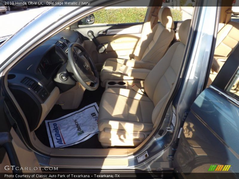 Opal Sage Metallic / Ivory 2010 Honda CR-V LX