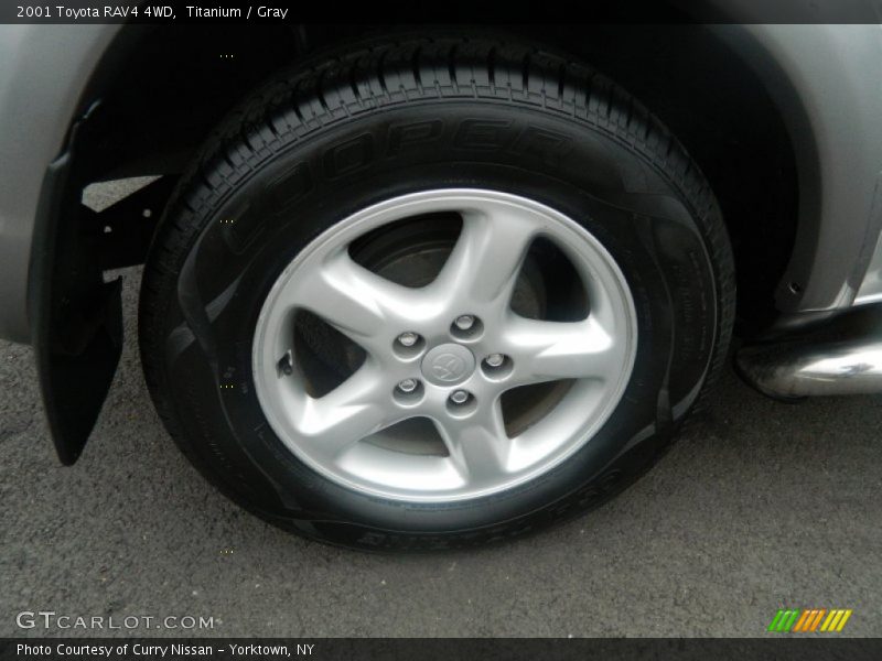 Titanium / Gray 2001 Toyota RAV4 4WD