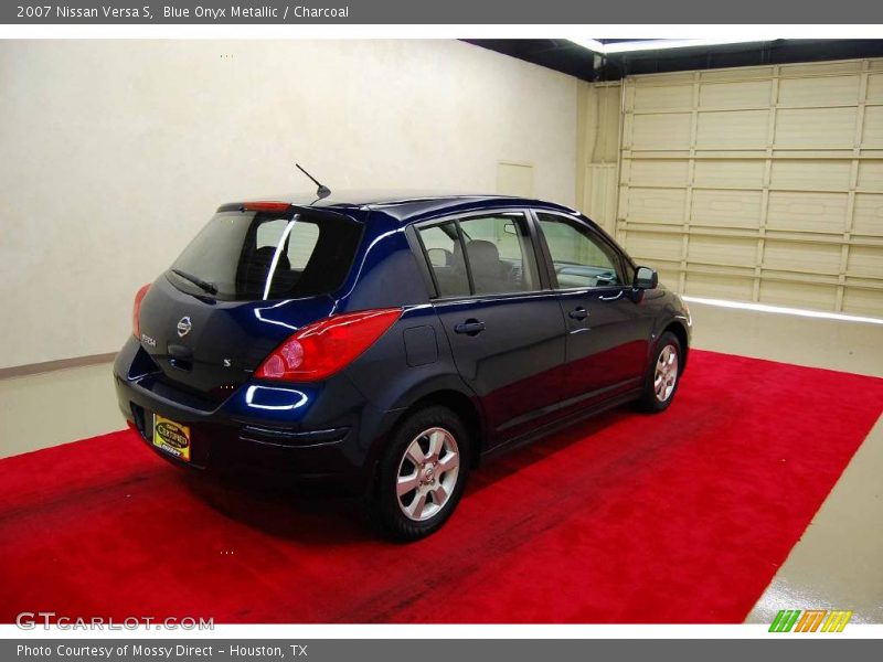 Blue Onyx Metallic / Charcoal 2007 Nissan Versa S