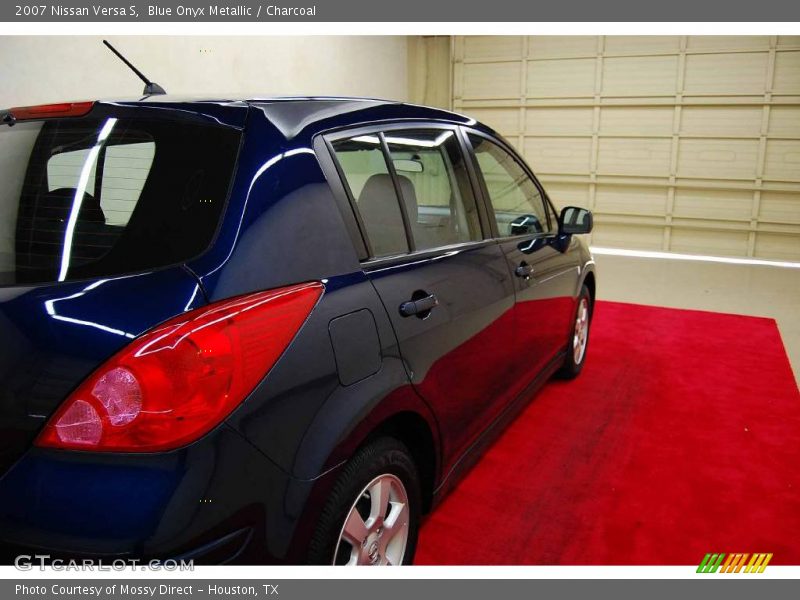 Blue Onyx Metallic / Charcoal 2007 Nissan Versa S