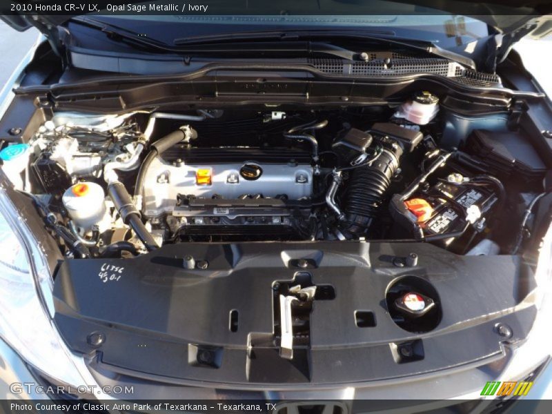 Opal Sage Metallic / Ivory 2010 Honda CR-V LX