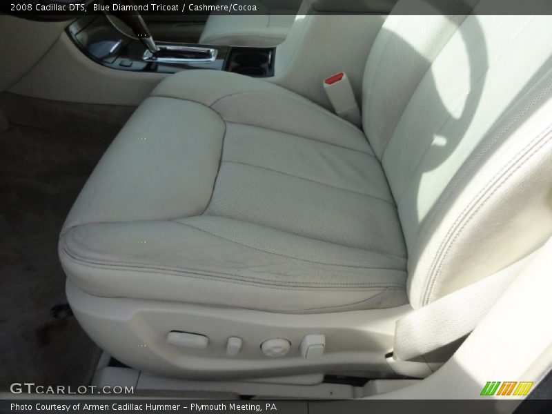Blue Diamond Tricoat / Cashmere/Cocoa 2008 Cadillac DTS