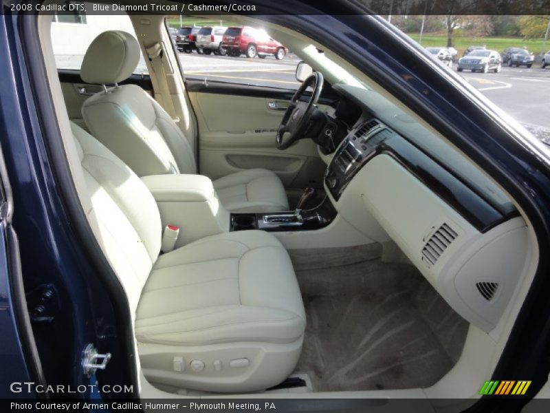 Blue Diamond Tricoat / Cashmere/Cocoa 2008 Cadillac DTS
