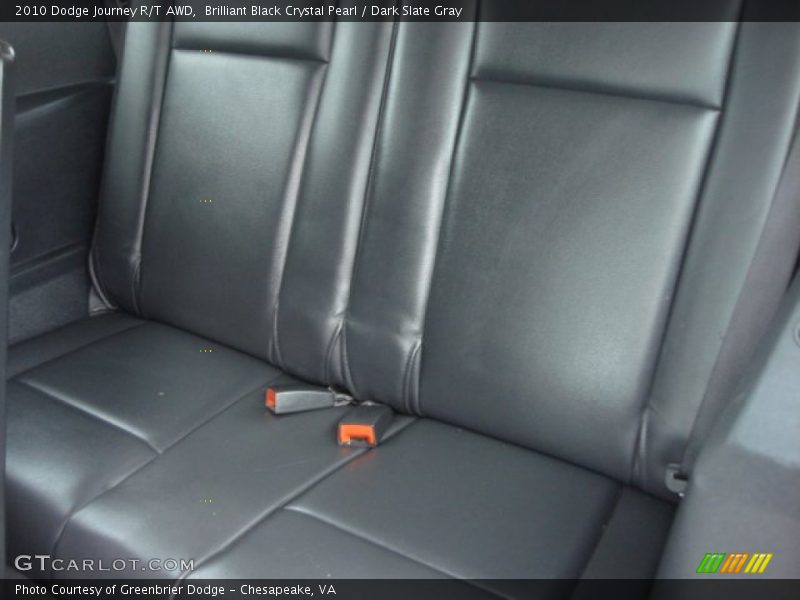 Brilliant Black Crystal Pearl / Dark Slate Gray 2010 Dodge Journey R/T AWD
