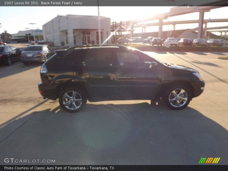 Black Forest Pearl / Ivory 2007 Lexus RX 350