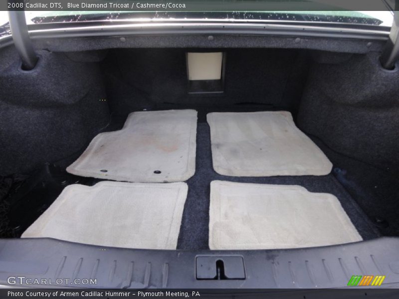 Blue Diamond Tricoat / Cashmere/Cocoa 2008 Cadillac DTS