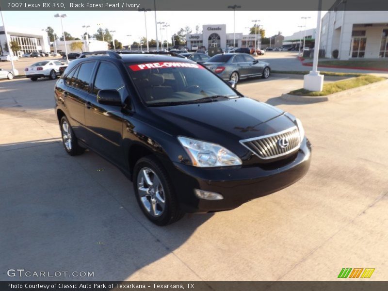 Black Forest Pearl / Ivory 2007 Lexus RX 350