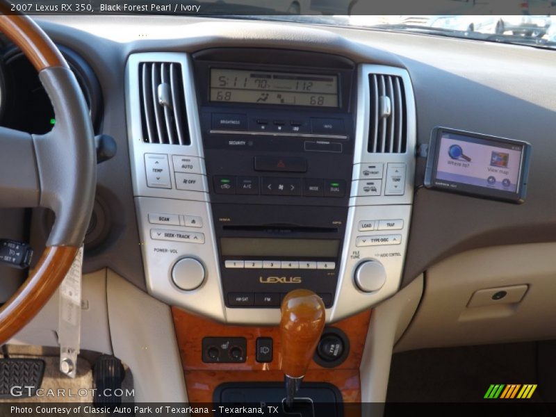 Black Forest Pearl / Ivory 2007 Lexus RX 350