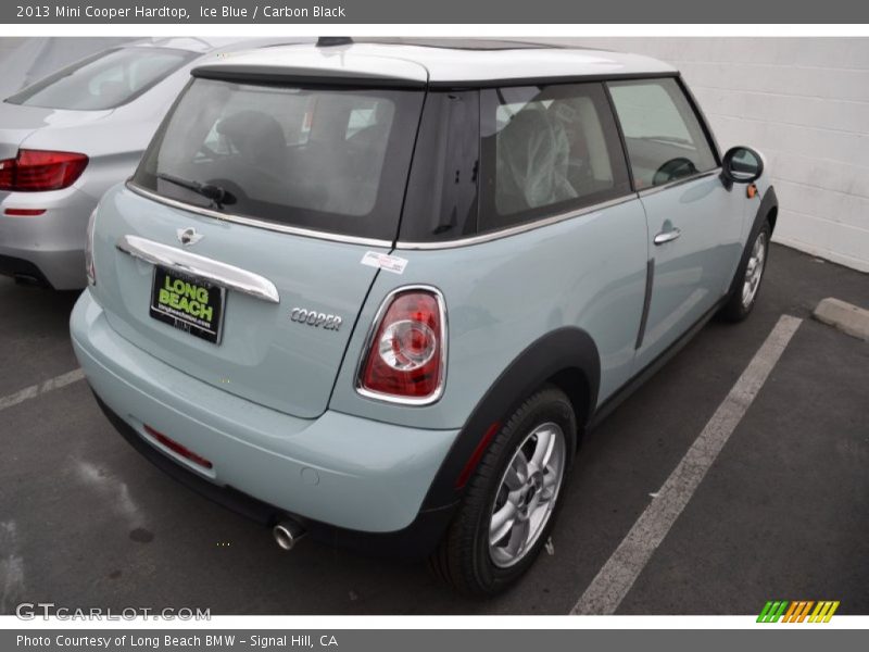 Ice Blue / Carbon Black 2013 Mini Cooper Hardtop