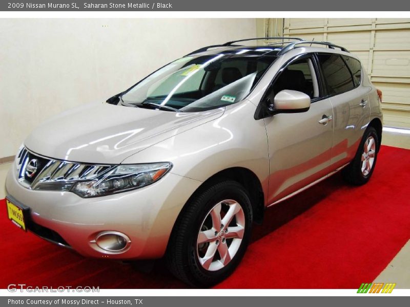 Saharan Stone Metallic / Black 2009 Nissan Murano SL