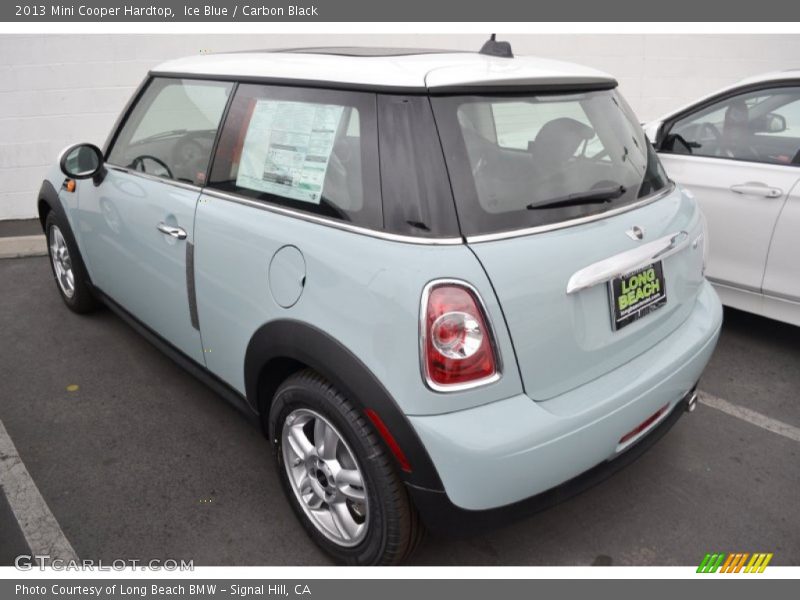 Ice Blue / Carbon Black 2013 Mini Cooper Hardtop