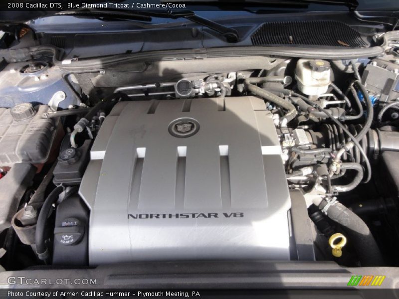 Blue Diamond Tricoat / Cashmere/Cocoa 2008 Cadillac DTS