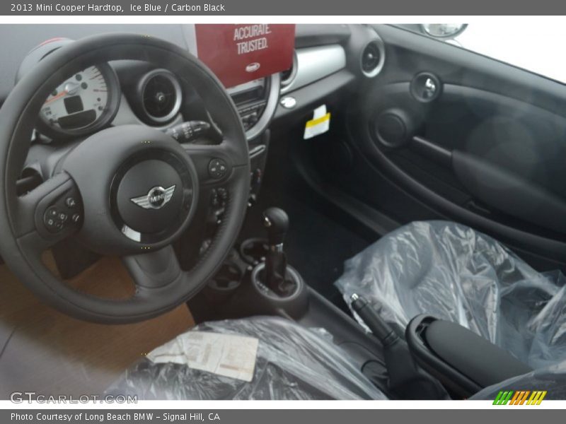 Ice Blue / Carbon Black 2013 Mini Cooper Hardtop
