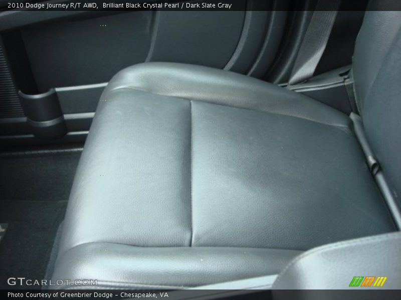 Brilliant Black Crystal Pearl / Dark Slate Gray 2010 Dodge Journey R/T AWD