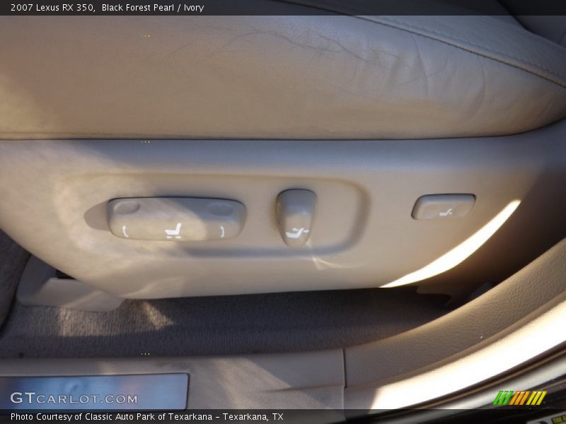 Black Forest Pearl / Ivory 2007 Lexus RX 350