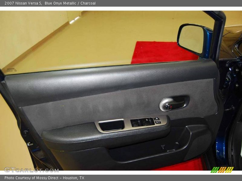 Blue Onyx Metallic / Charcoal 2007 Nissan Versa S