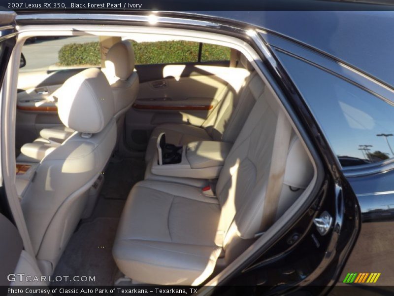 Black Forest Pearl / Ivory 2007 Lexus RX 350