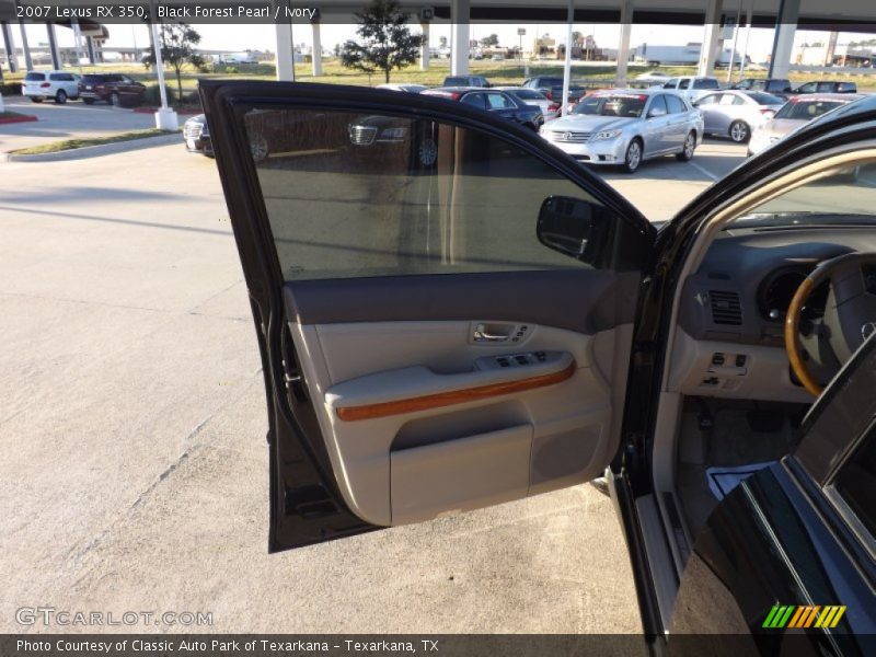 Black Forest Pearl / Ivory 2007 Lexus RX 350