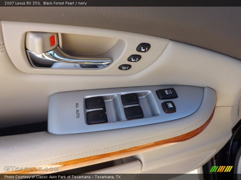 Black Forest Pearl / Ivory 2007 Lexus RX 350