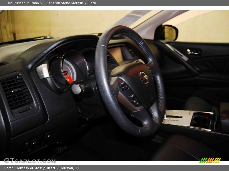 Saharan Stone Metallic / Black 2009 Nissan Murano SL