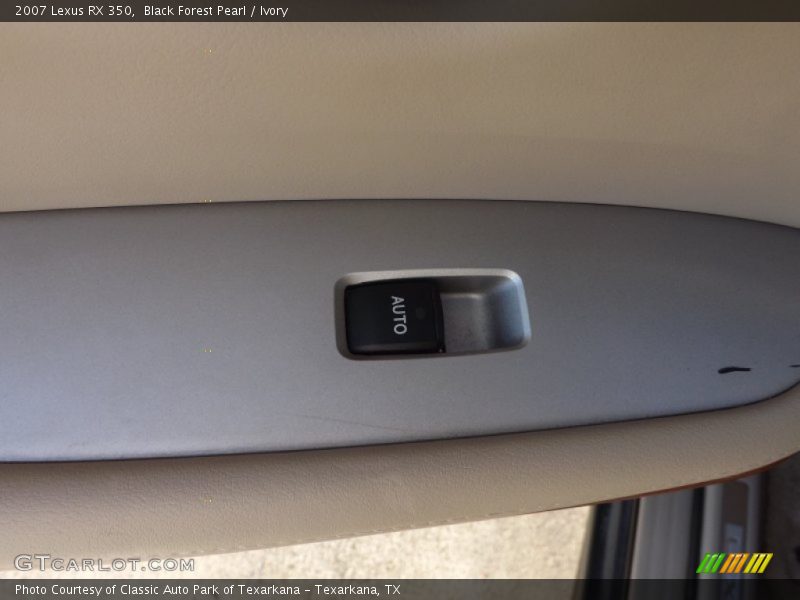 Black Forest Pearl / Ivory 2007 Lexus RX 350