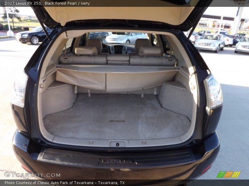 Black Forest Pearl / Ivory 2007 Lexus RX 350