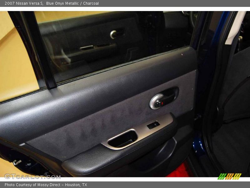 Blue Onyx Metallic / Charcoal 2007 Nissan Versa S