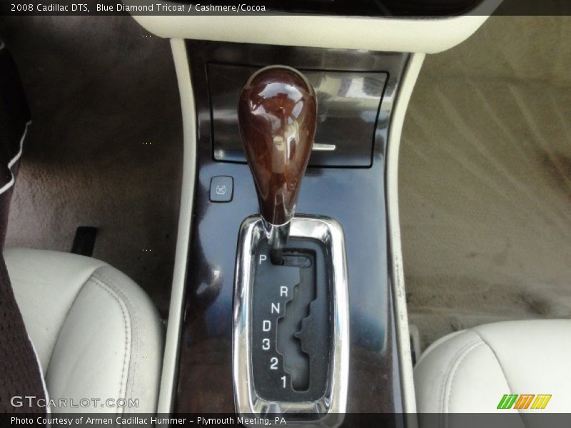 Blue Diamond Tricoat / Cashmere/Cocoa 2008 Cadillac DTS