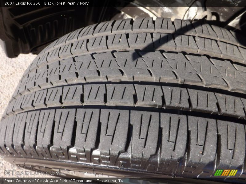 Black Forest Pearl / Ivory 2007 Lexus RX 350