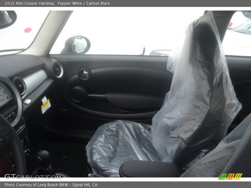 Pepper White / Carbon Black 2013 Mini Cooper Hardtop