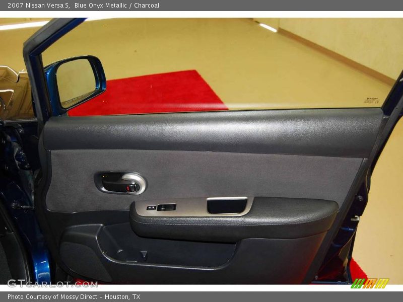 Blue Onyx Metallic / Charcoal 2007 Nissan Versa S