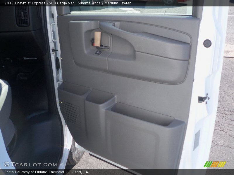 Summit White / Medium Pewter 2013 Chevrolet Express 2500 Cargo Van