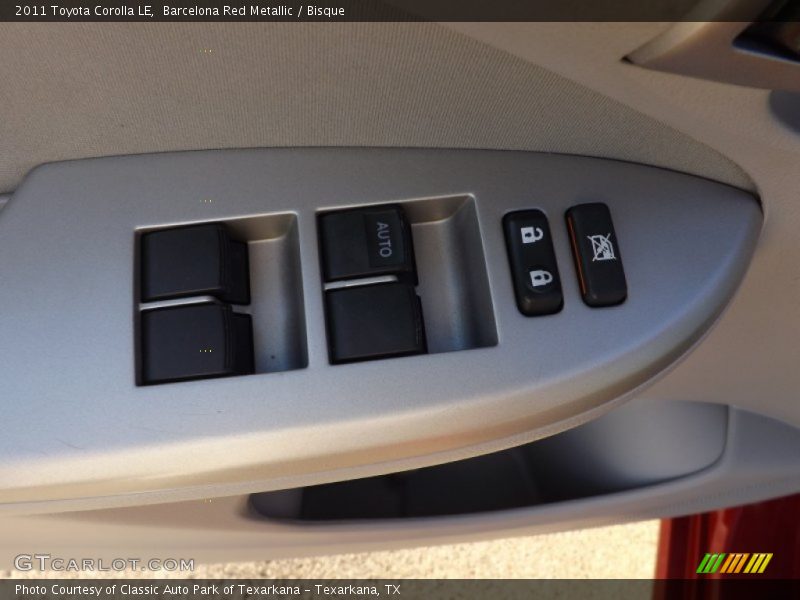 Barcelona Red Metallic / Bisque 2011 Toyota Corolla LE