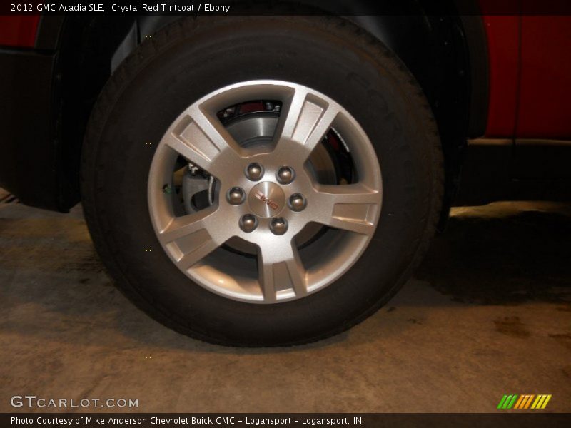 Crystal Red Tintcoat / Ebony 2012 GMC Acadia SLE