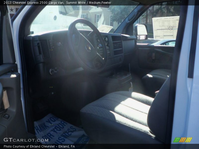 Summit White / Medium Pewter 2013 Chevrolet Express 2500 Cargo Van