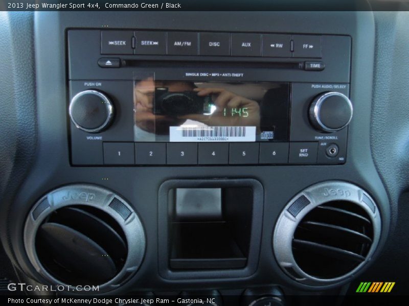 Audio System of 2013 Wrangler Sport 4x4