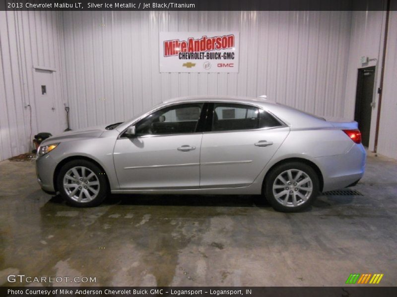 Silver Ice Metallic / Jet Black/Titanium 2013 Chevrolet Malibu LT