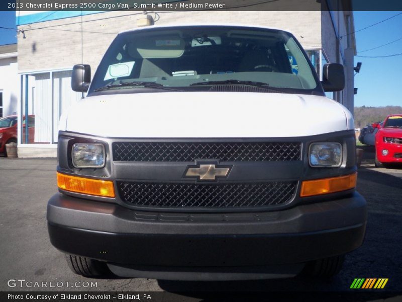 Summit White / Medium Pewter 2013 Chevrolet Express 2500 Cargo Van
