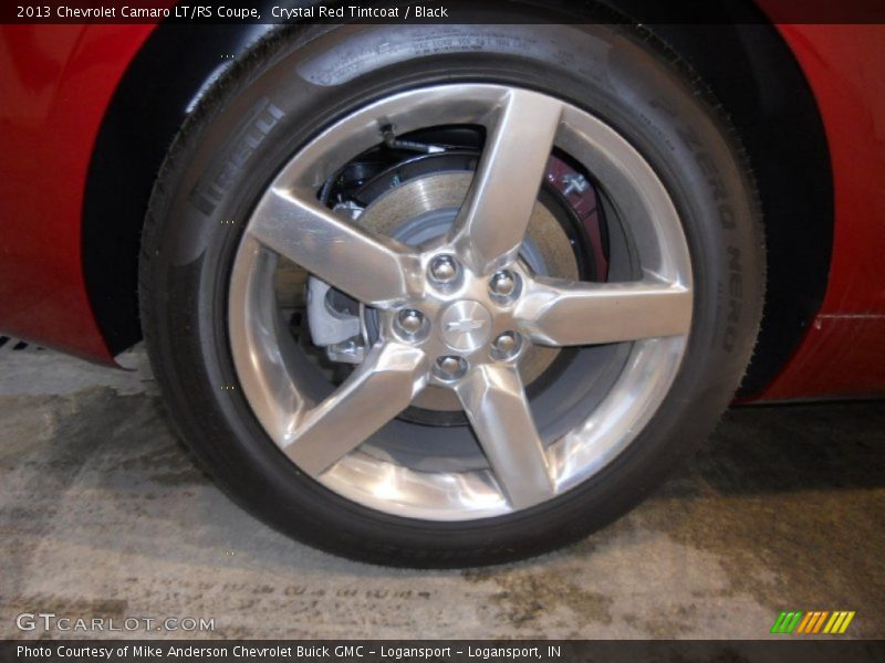 Crystal Red Tintcoat / Black 2013 Chevrolet Camaro LT/RS Coupe