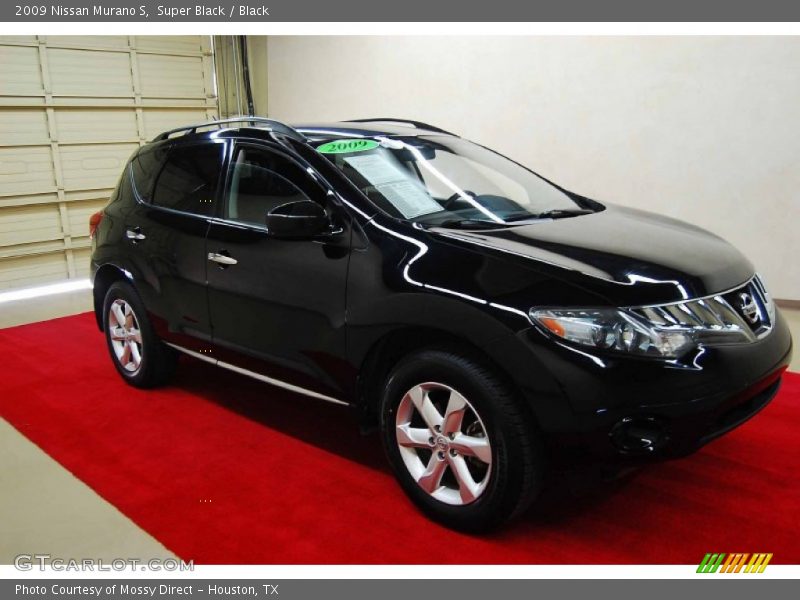 Super Black / Black 2009 Nissan Murano S